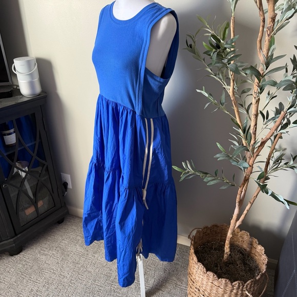 Anthropologie Daily Practice Bowline Sleeveless Midi Dress NEW - Picture 8 of 15